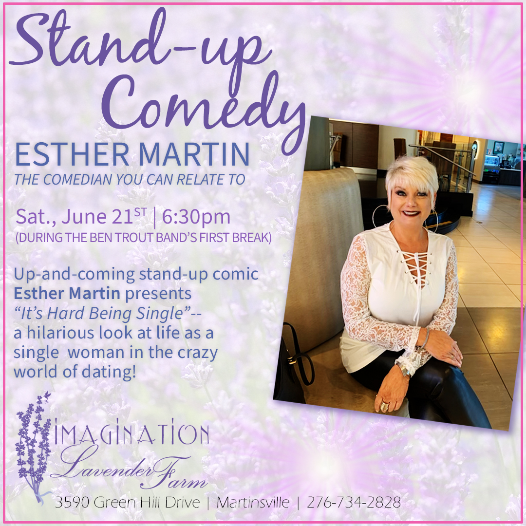 Stand-Up Comedy with ESTHER MARTIN 