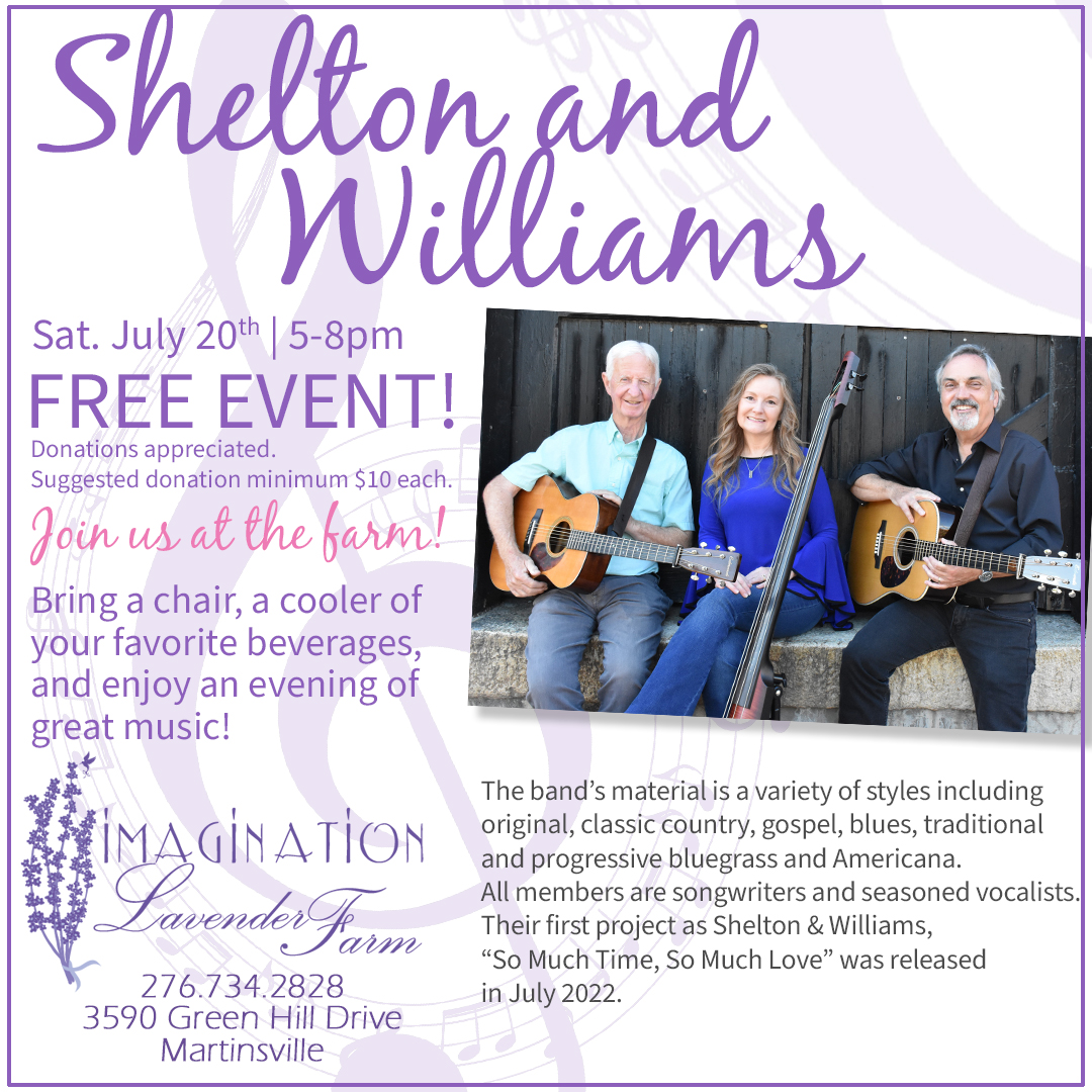 Award Winning Shelton & Williams Blue Grass Band